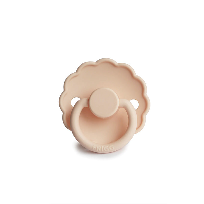 Daisy Silicon Pacifier - Pink Cream