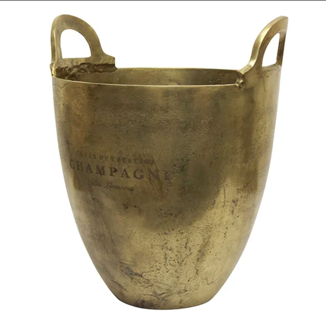 Burnt Pewter Wine Bucket