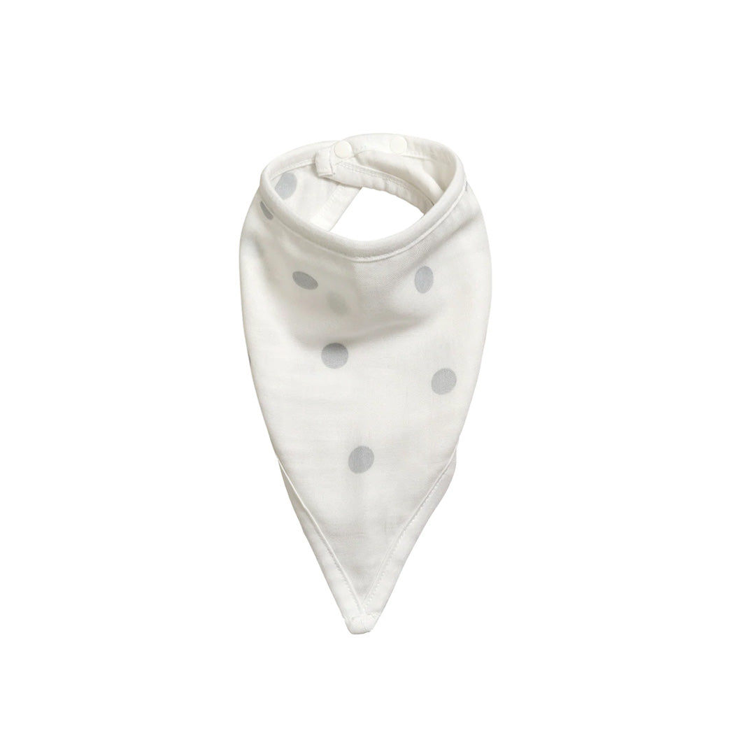 Bandana Bib | Polka Dot Cloud