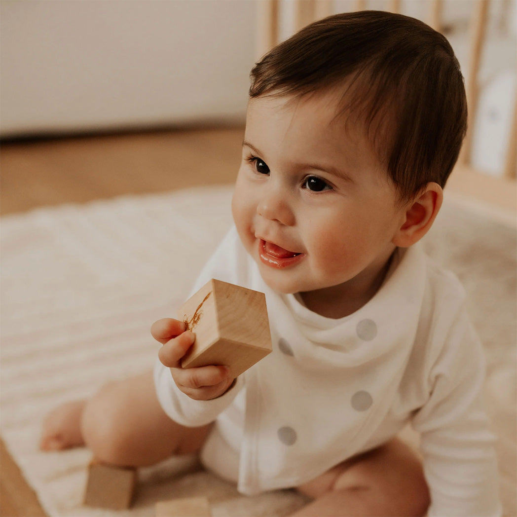Bandana Bib | Polka Dot Cloud