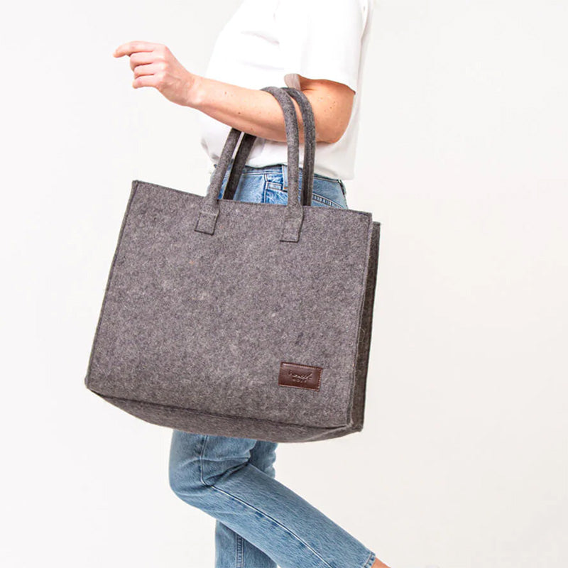 Honest Wolf Casual Shopper | Grey Marle