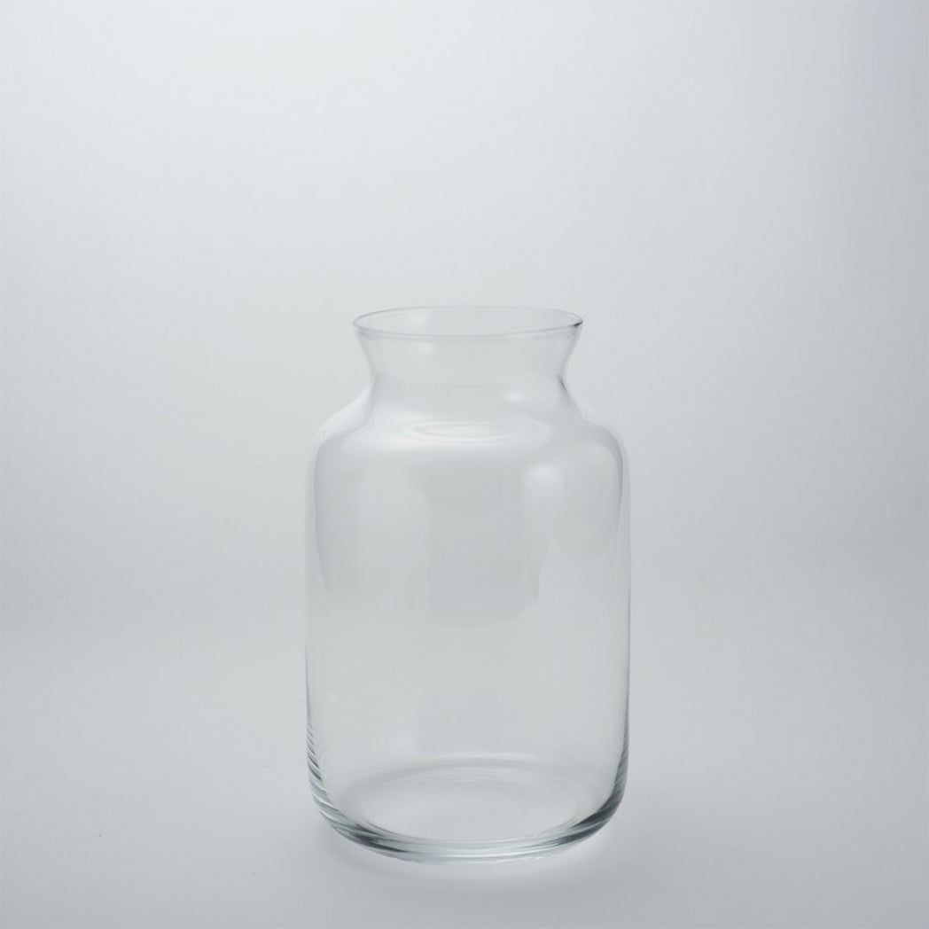 Collared Glass Vase | M