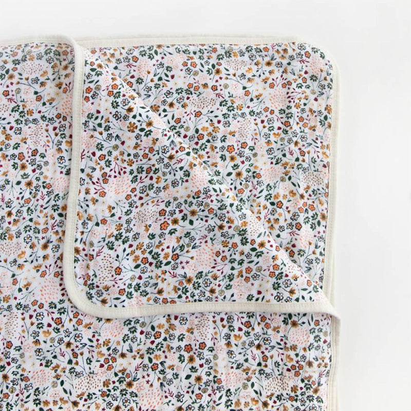 Cotton Muslin Quilt - Pressed Petals