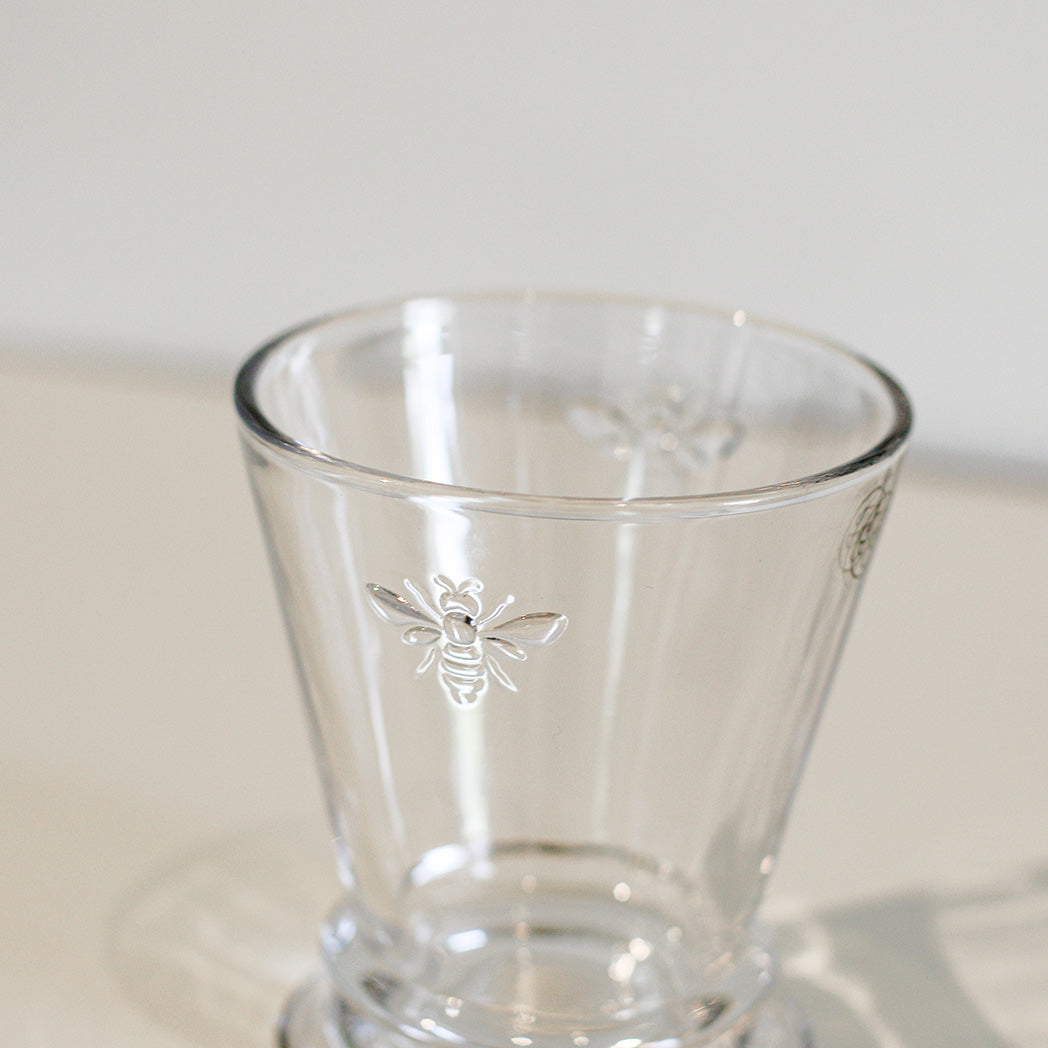 French Bee Glass Tumbler