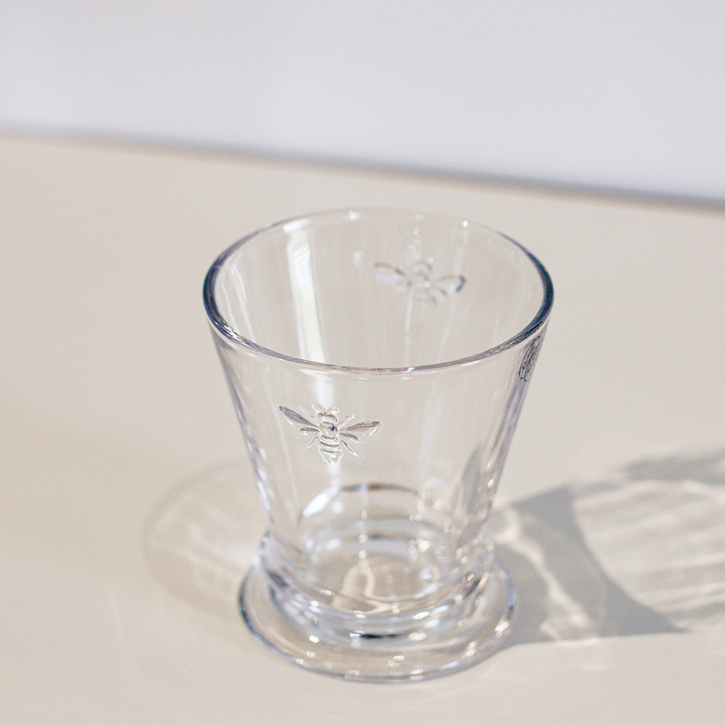French Bee Glass Tumbler