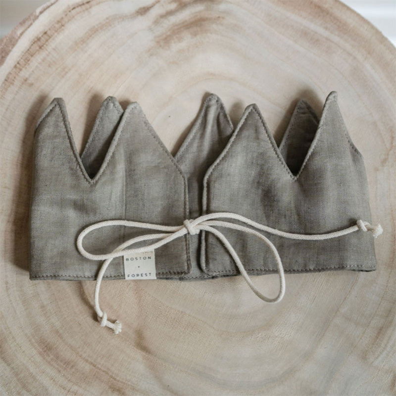 Linen Crown - Gumleaf