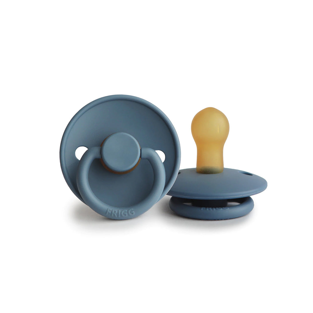 Natural Rubber Pacifier - Glacier Blue