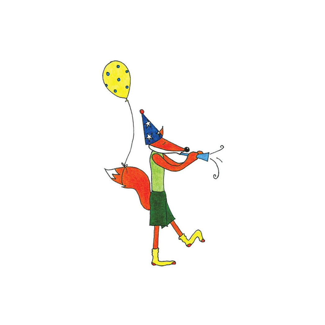 Party Fox | Greeting Card