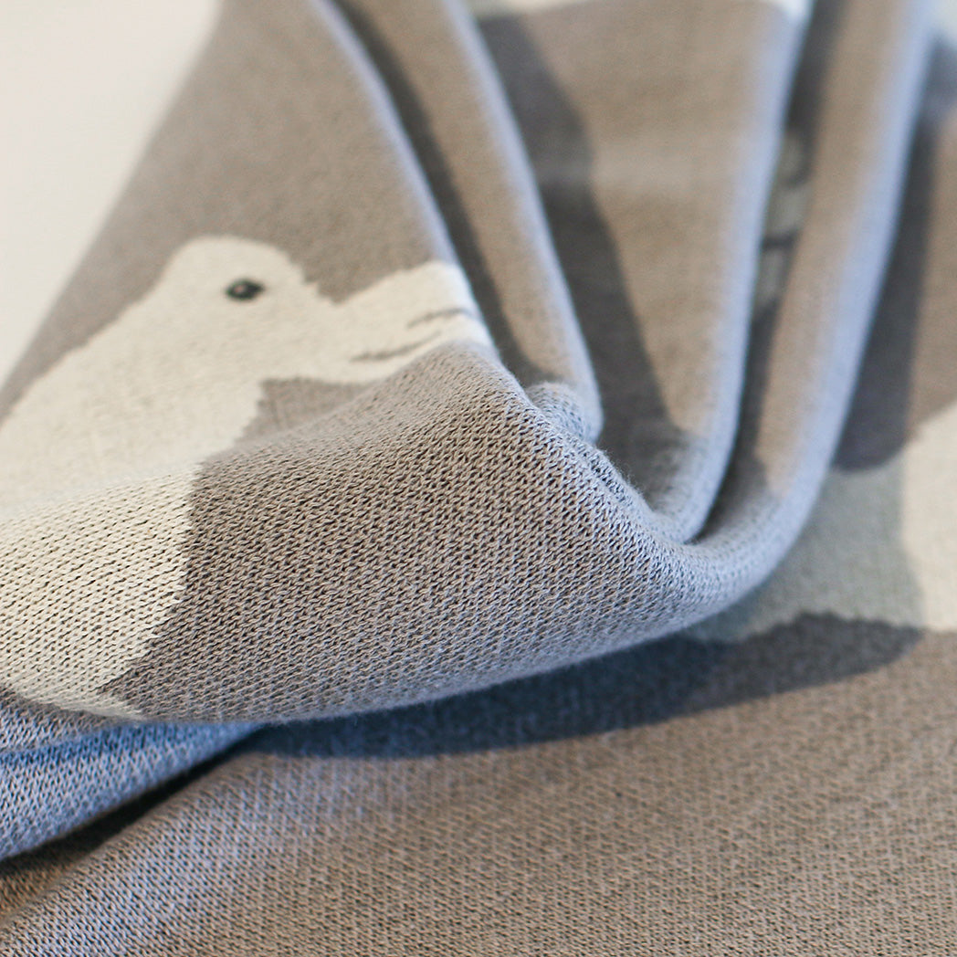 Bunny Grey Throw