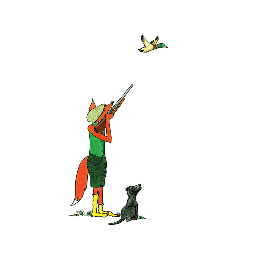 Shooting Fox | Greeting Card