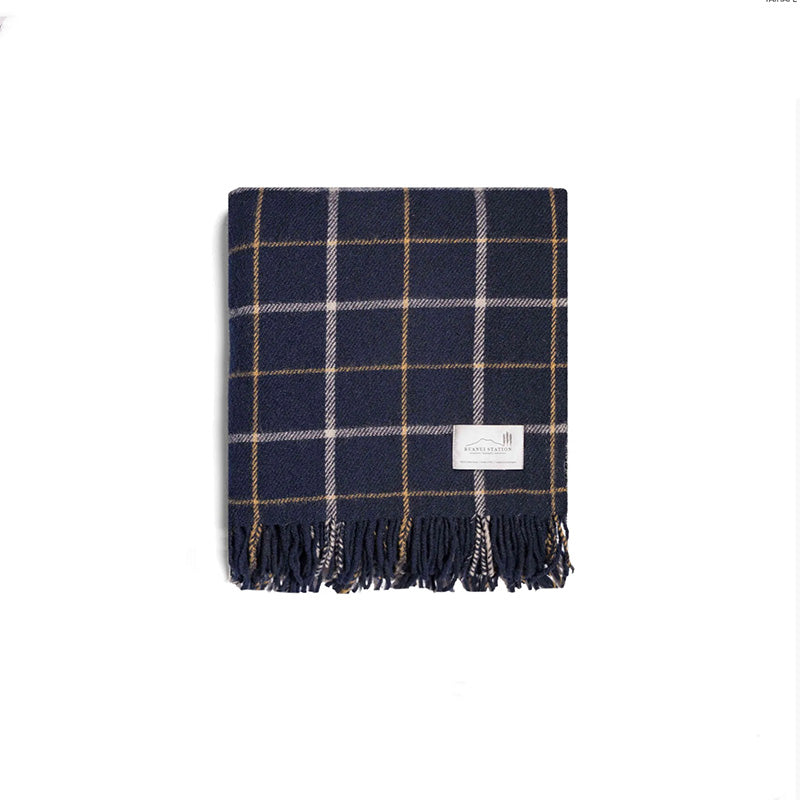NZ Lambs Wool Throw | Takarangi Tartan