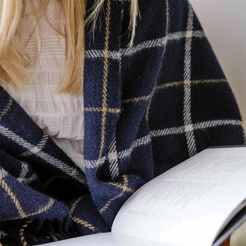 NZ Lambs Wool Throw | Takarangi Tartan