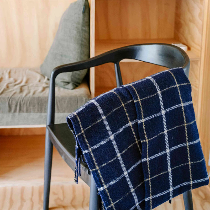 NZ Lambs Wool Throw | Takarangi Tartan