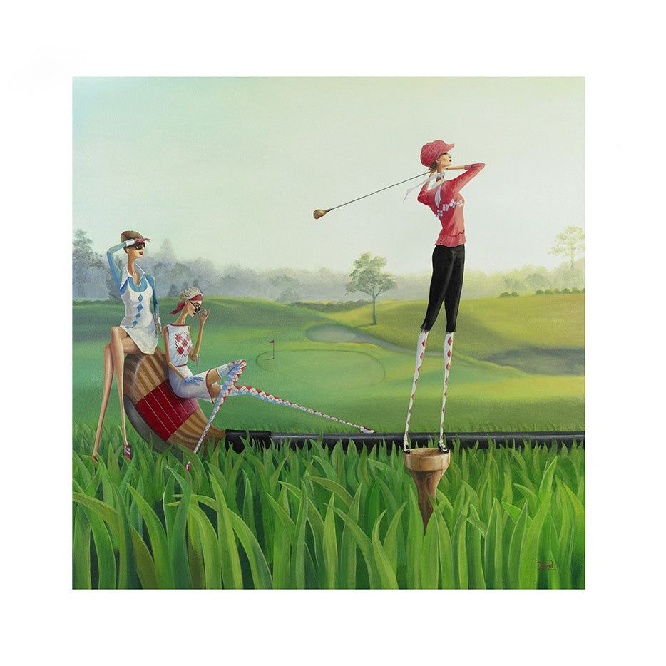 Tee Off | Greeting Card