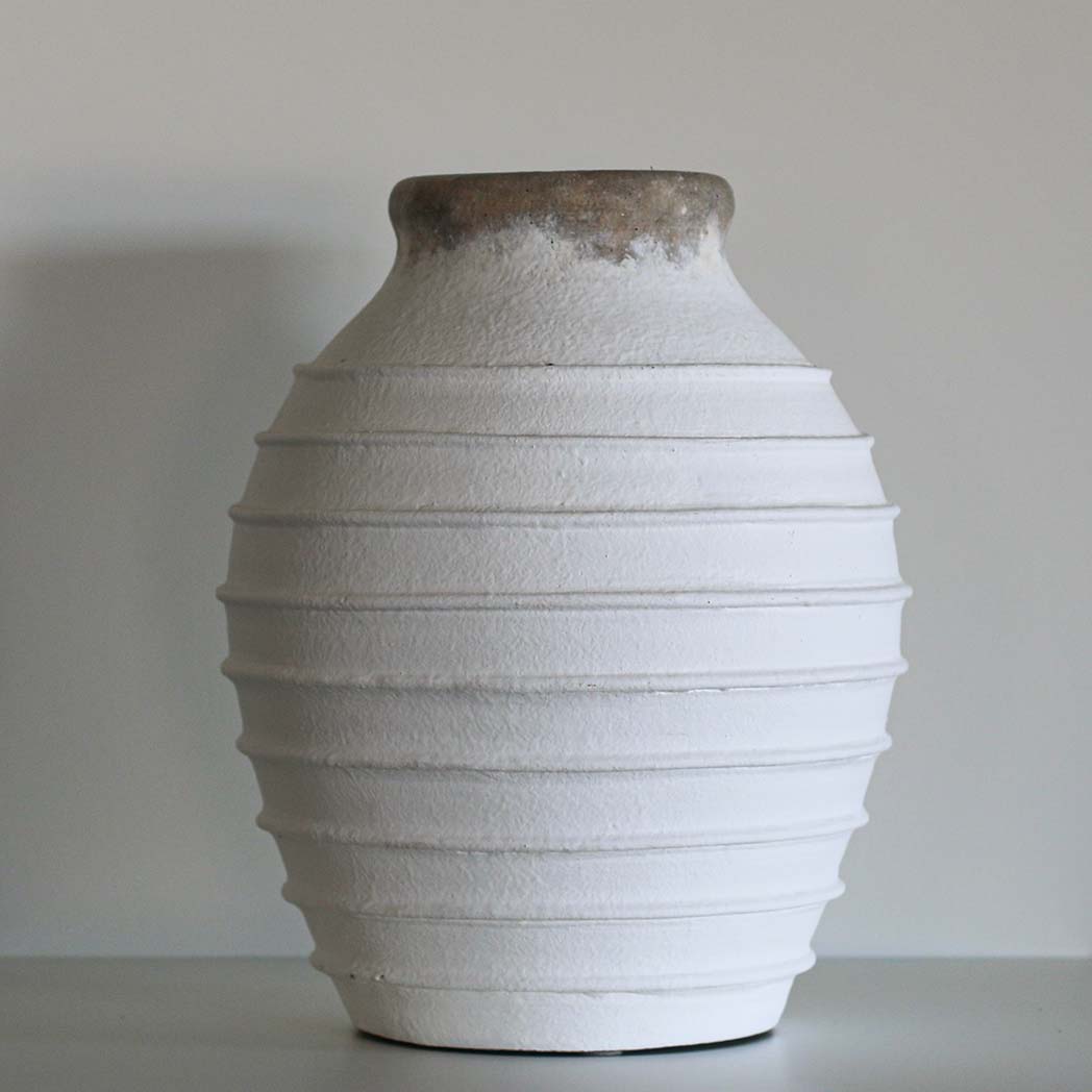 Tuscan Ridged Pot