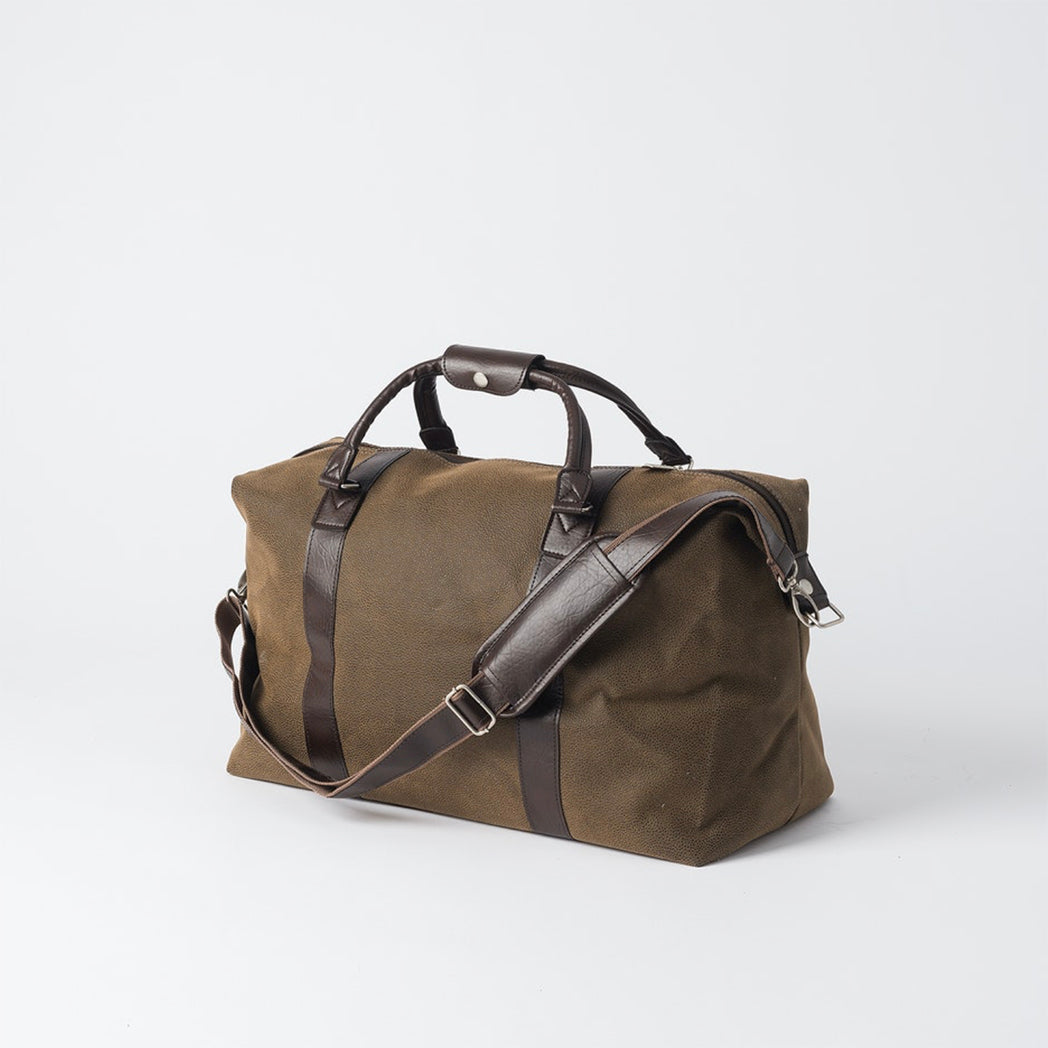Weekender Bag w/ Brown Handles | Brown