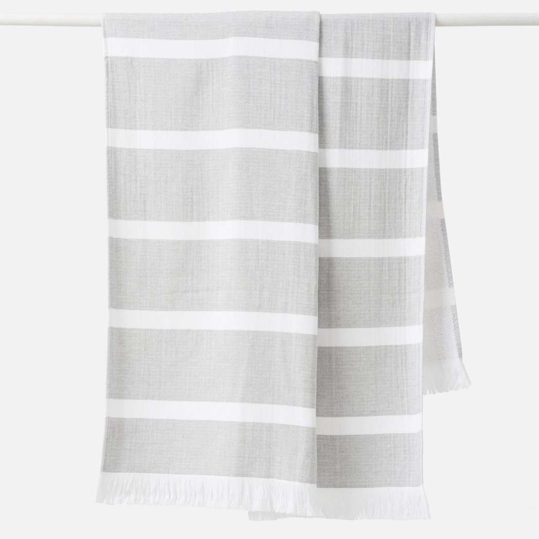 Stripe Organic Cotton Beach Towel