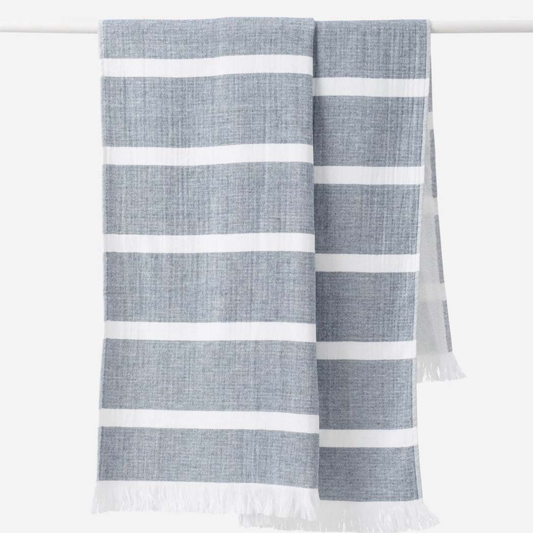 Stripe Organic Cotton Beach Towel