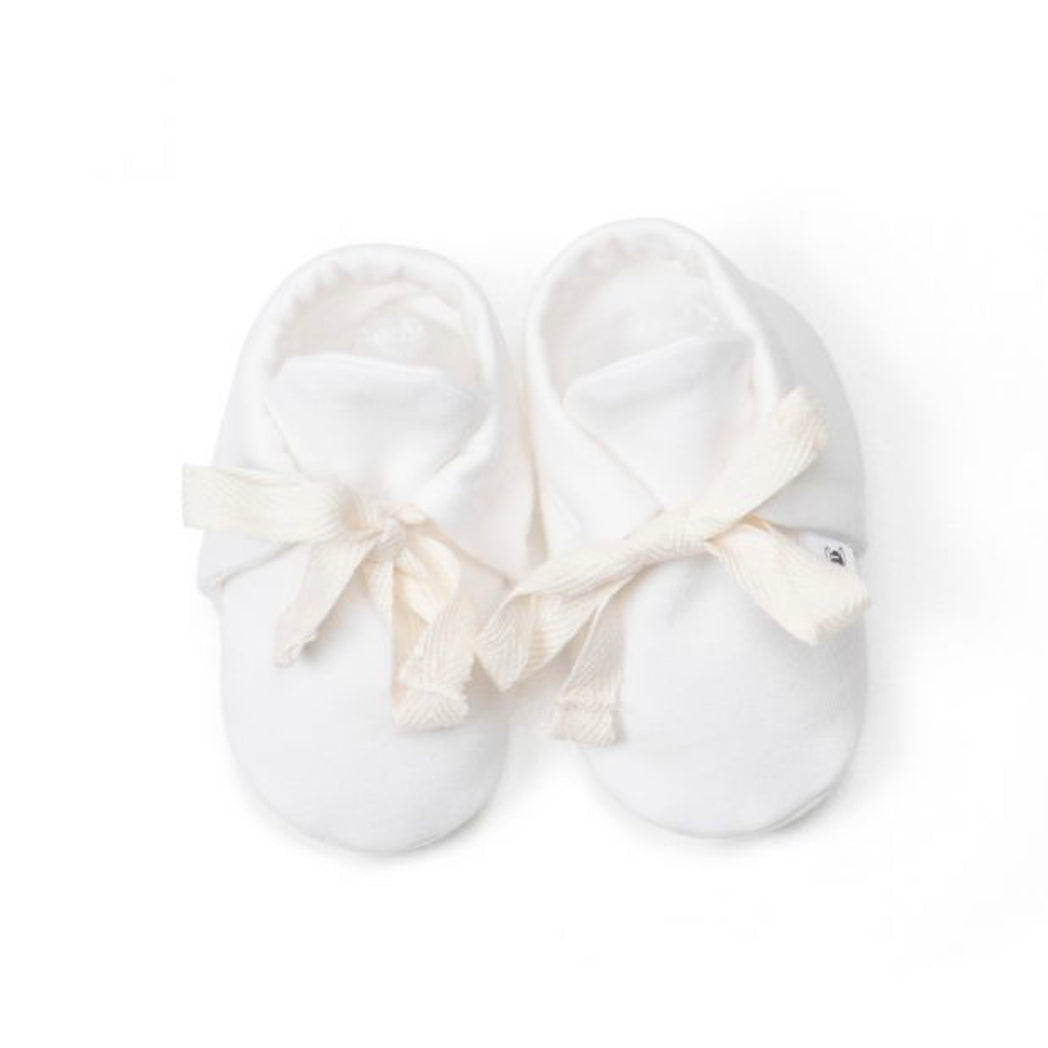 Cotton Tie Booties