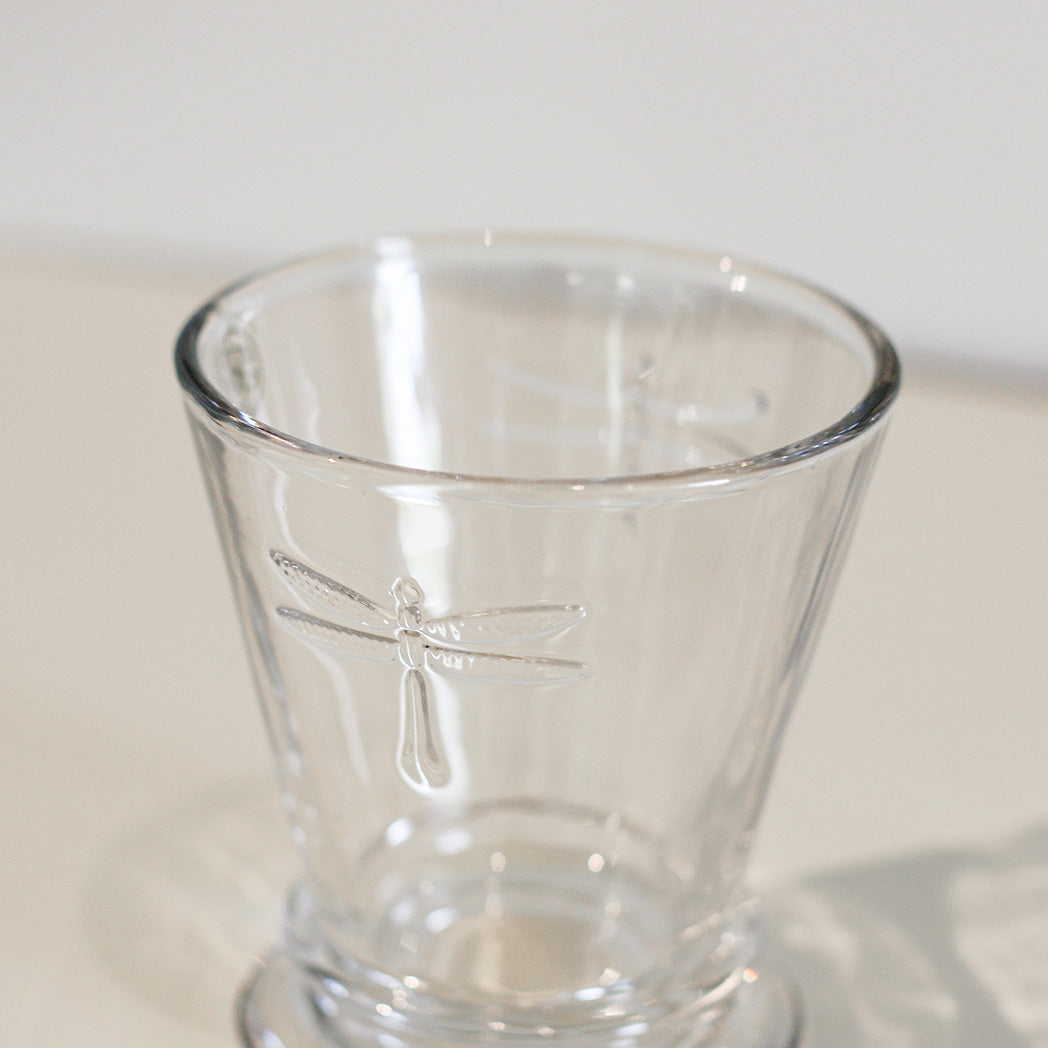 Dragonfly Glass Tumbler