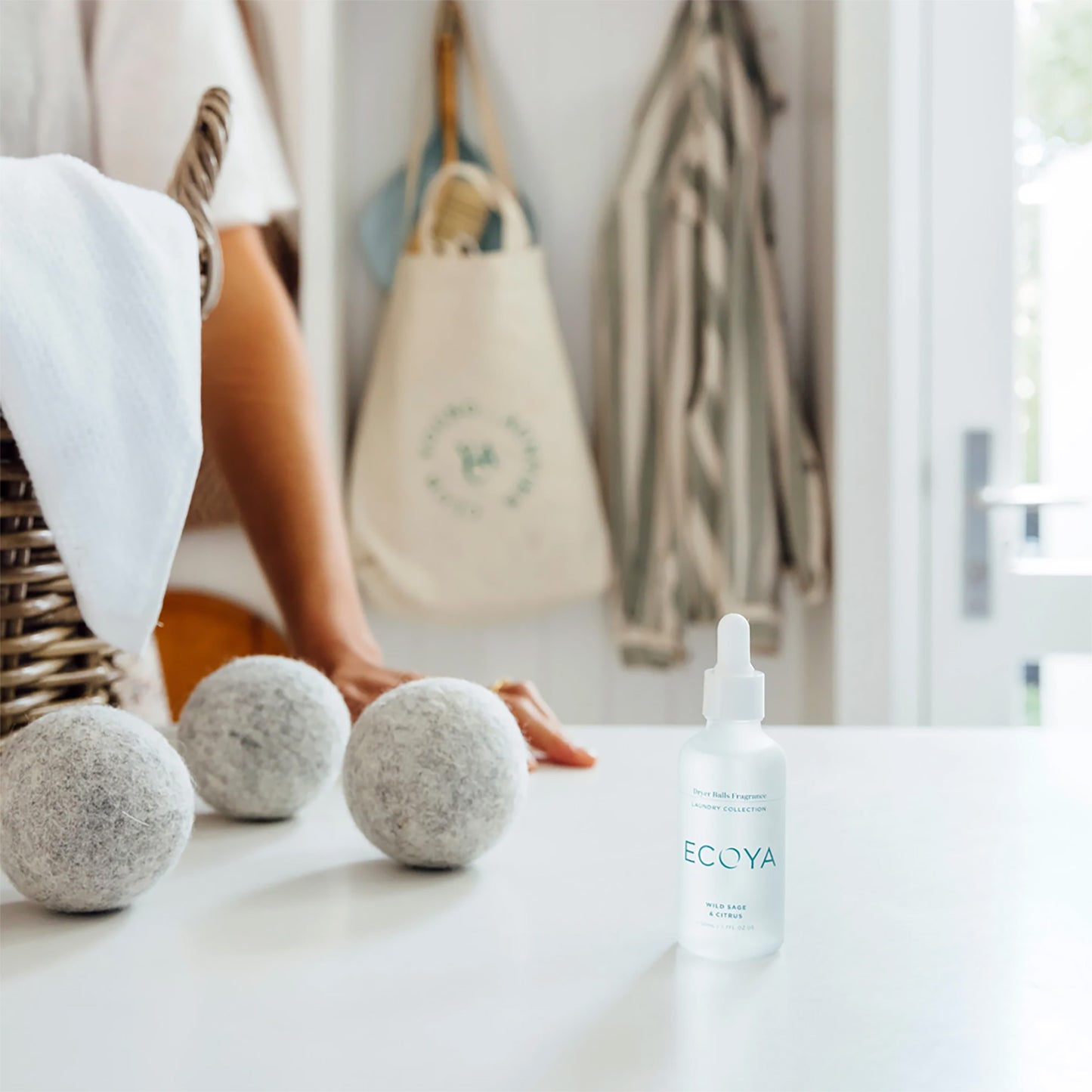 Wild Sage & Citrus Laundry Dryer Ball Set