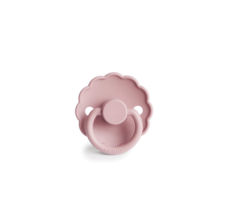 Daisy Silicon Pacifier - Baby Pink