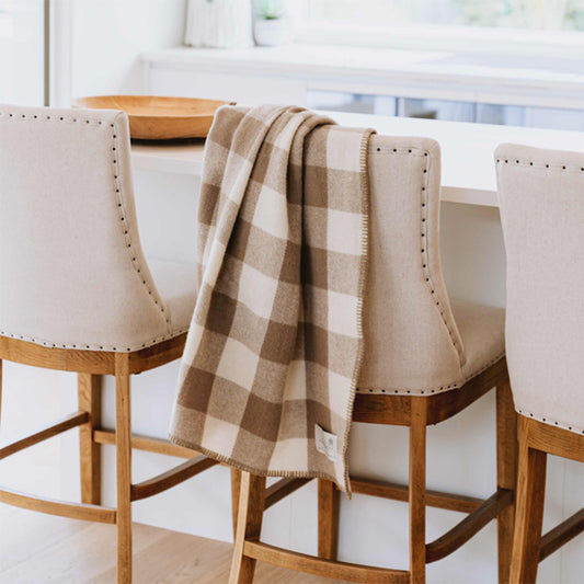 NZ Lambs Wool Blanket | Hapua Honey