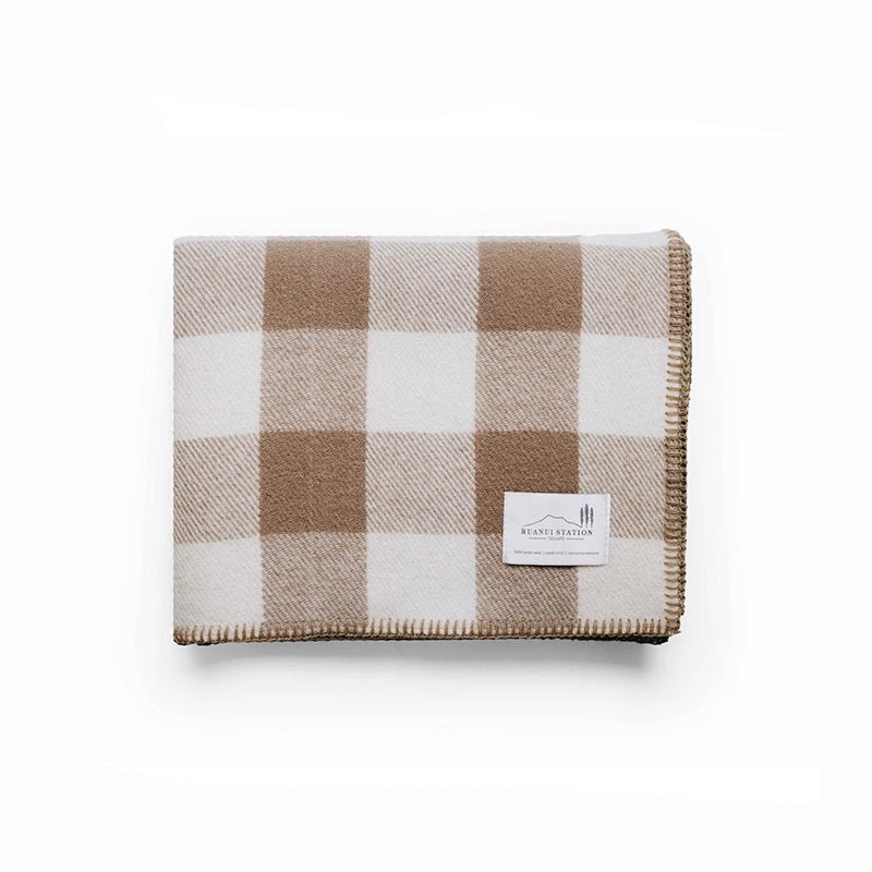 NZ Lambs Wool Blanket | Hapua Honey