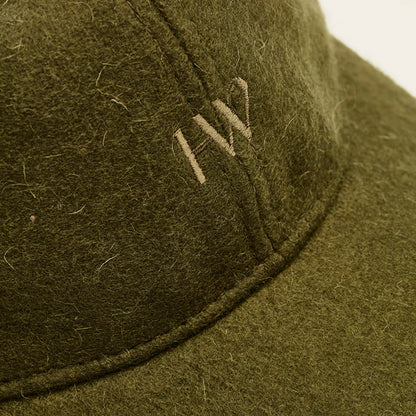 Honest Wolf, Heritage Wool Cap | Moss