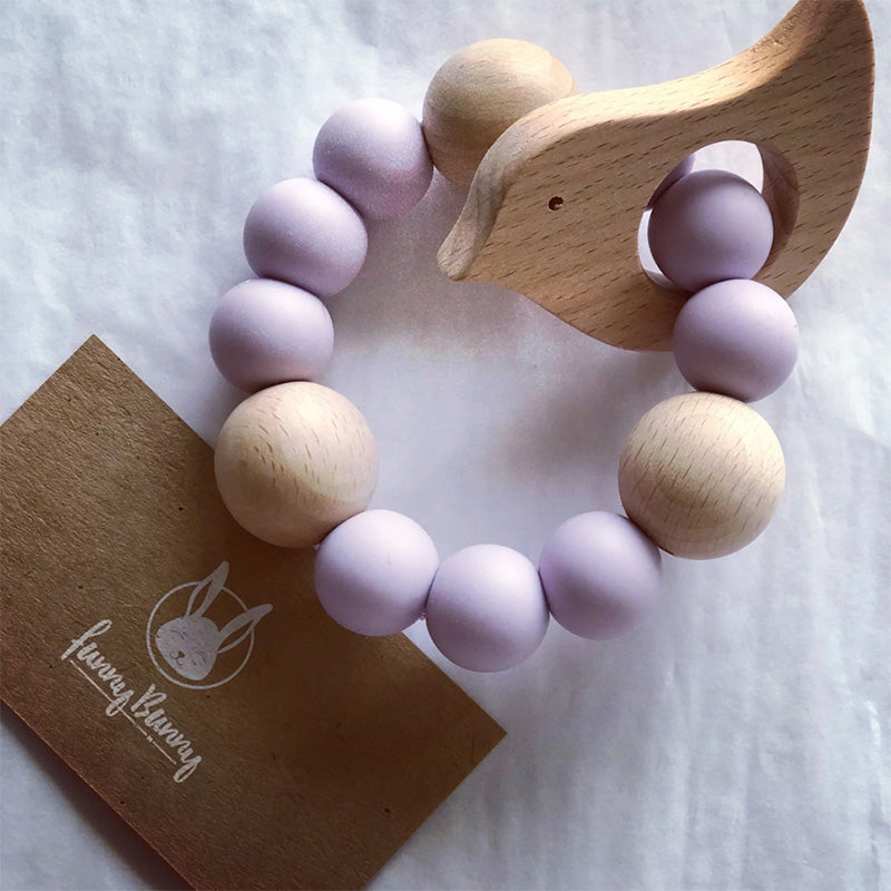 Round Teether - Lavender