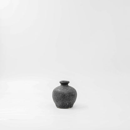 Gun Metal Rustic Mini Vase