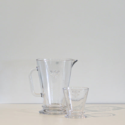 French Bee Glass Tumbler
