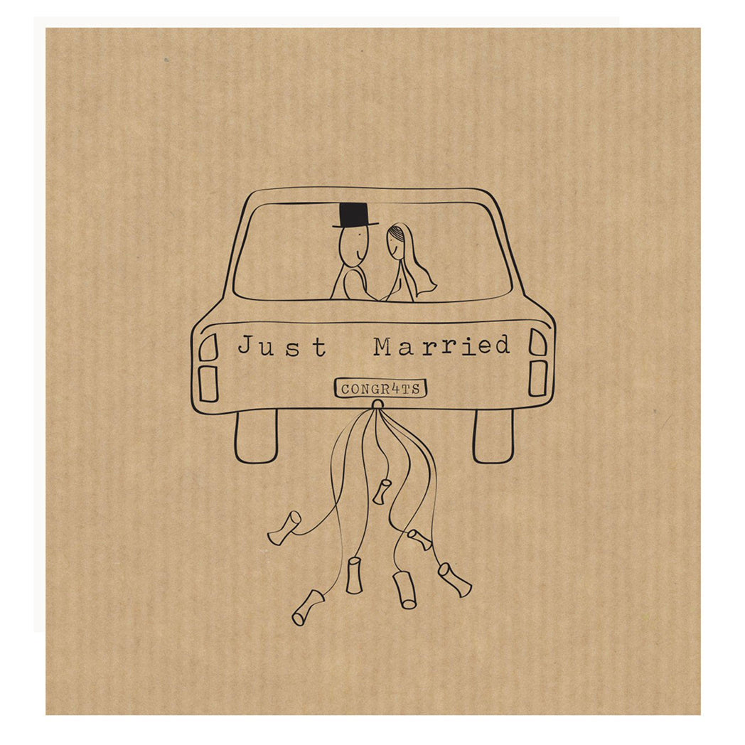 Just Married | Greeting Card