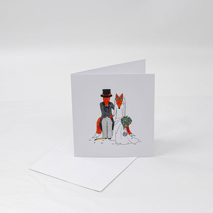 Mr + Mrs Fox | Greeting Card
