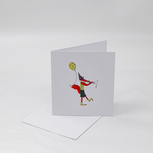 Party Fox | Greeting Card