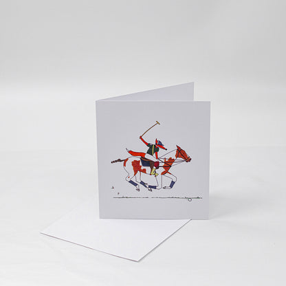 Polo Fox | Greeting Card