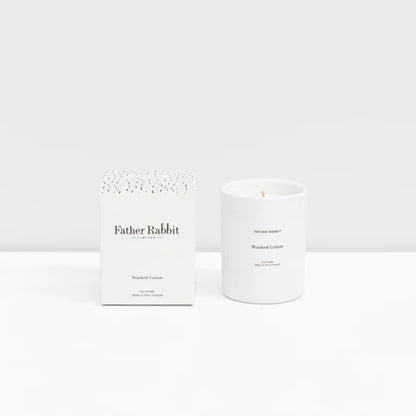 Soy Scented Candle | Washed Cotton
