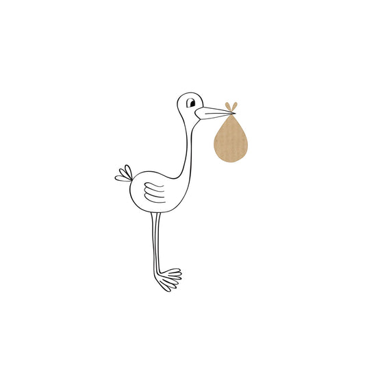 Stork | Greeting Card