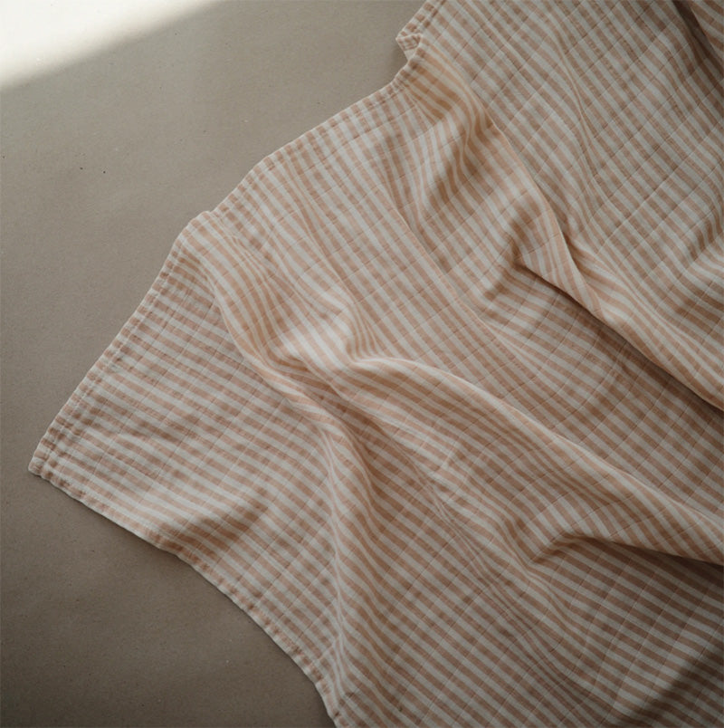 Swaddle - Natural Striped