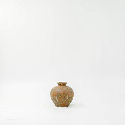 Terracotta Rustic Mini Vase