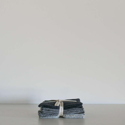 Wash Cloth | Grey - Set of 3