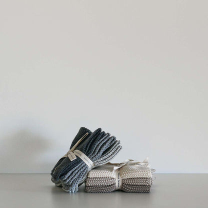 Wash Cloth | Grey - Set of 3