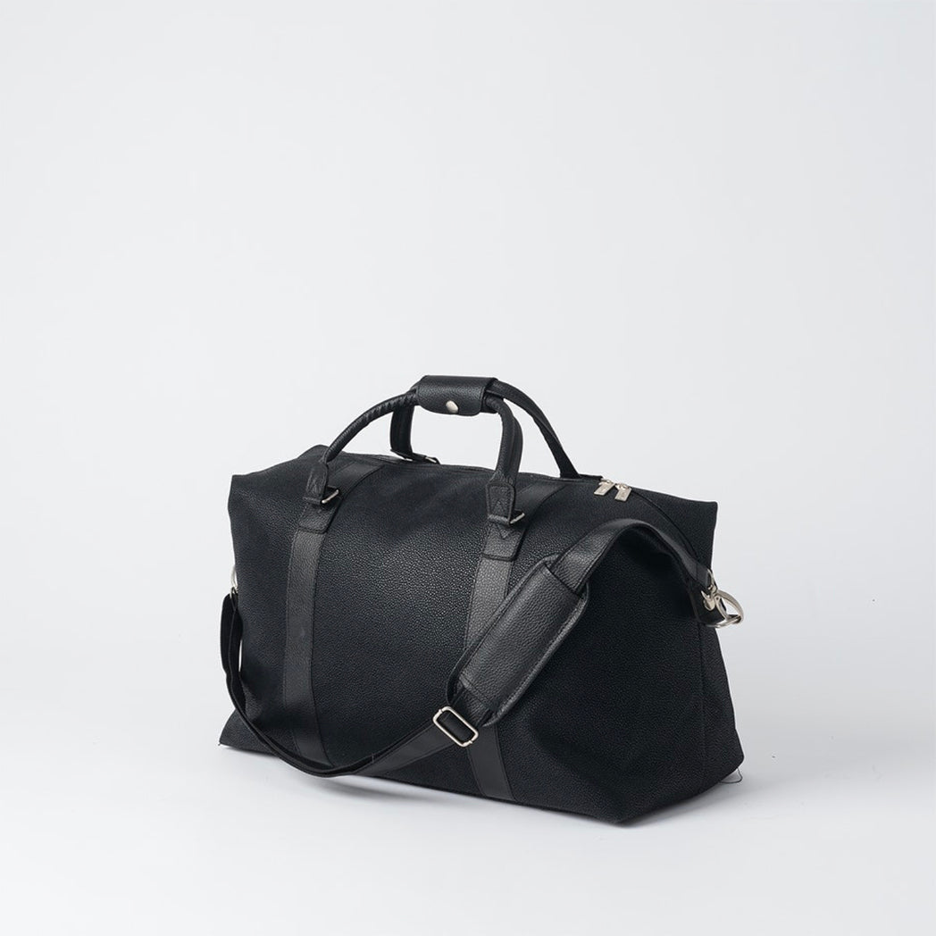 Weekender Bag w/ Black Handles | Black