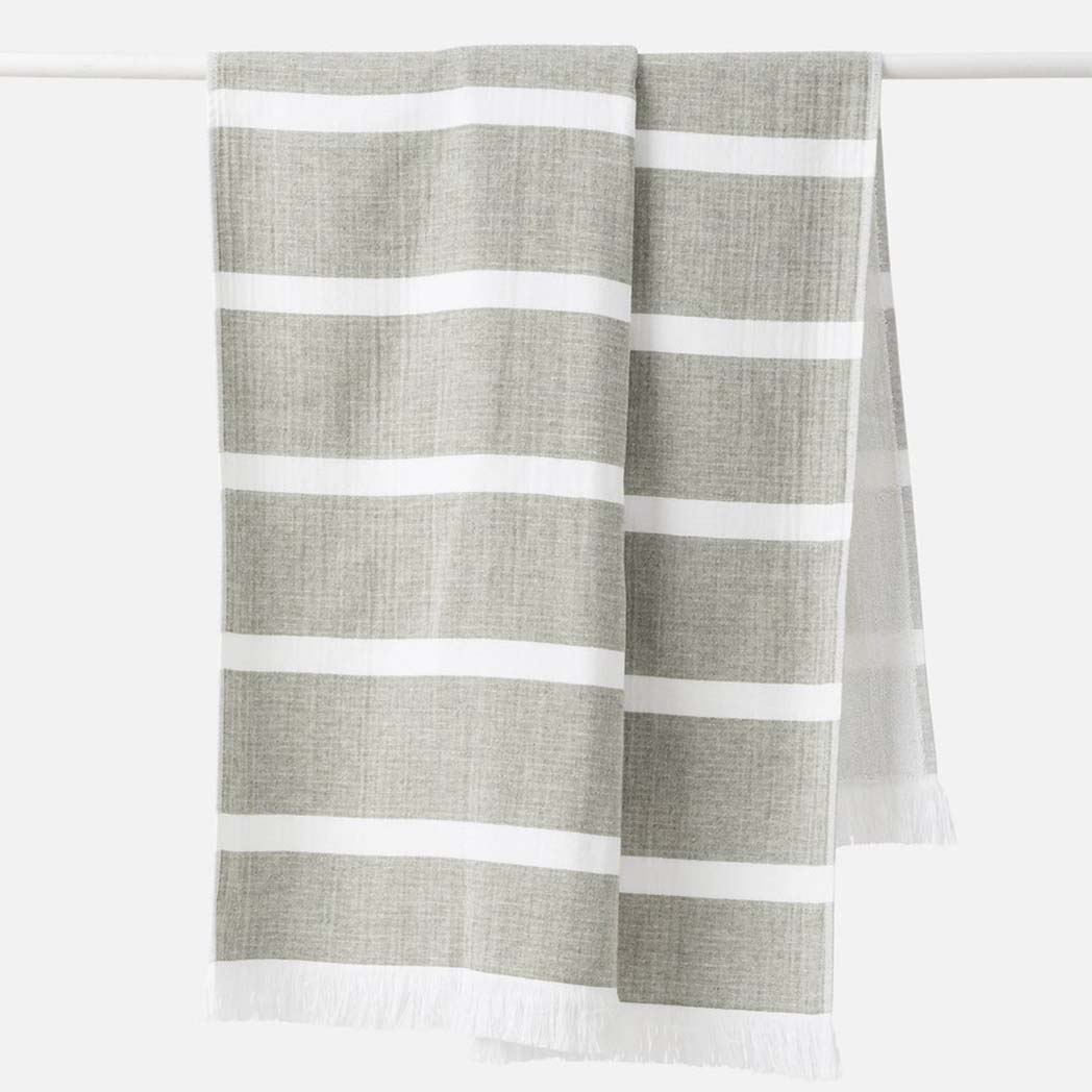 Stripe Organic Cotton Beach Towel