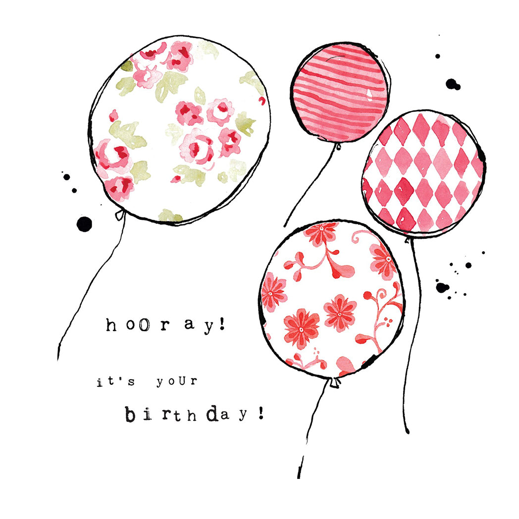 Birthday Balloons | Greeting Card