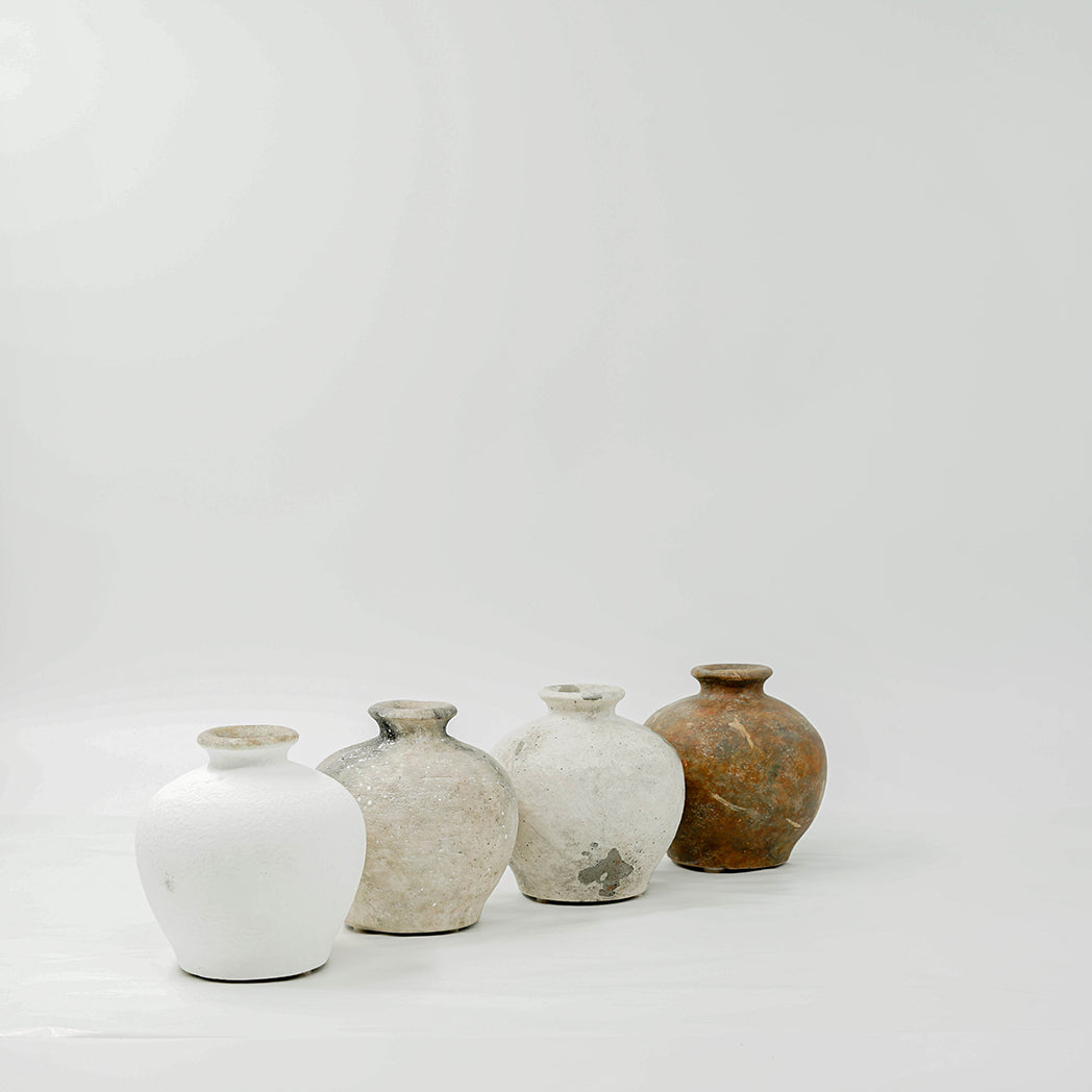 Terracotta Rustic Mini Vase