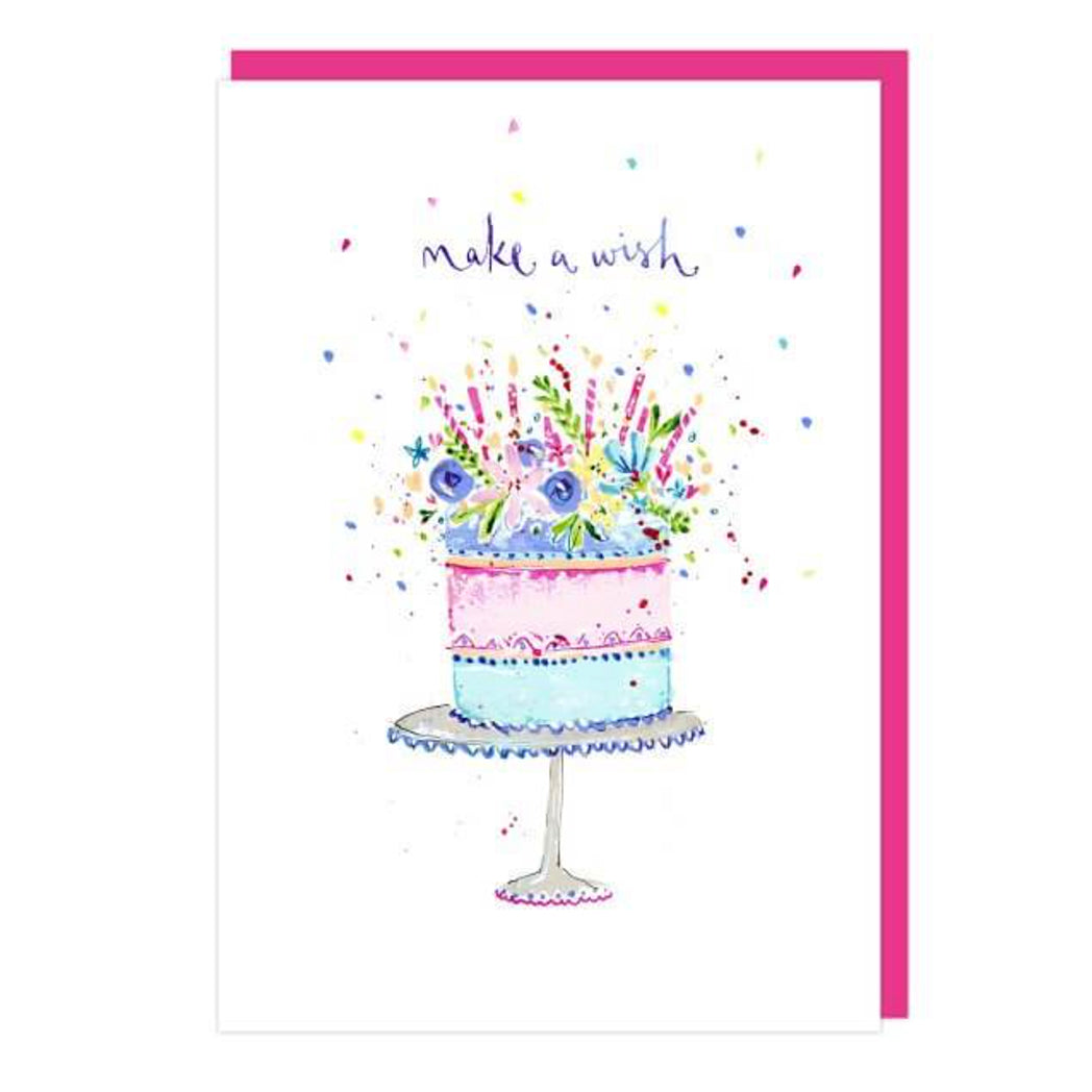Make A Wish Cake | Greeting Card
