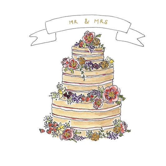 Mr & Mrs Cake | Greeting Card