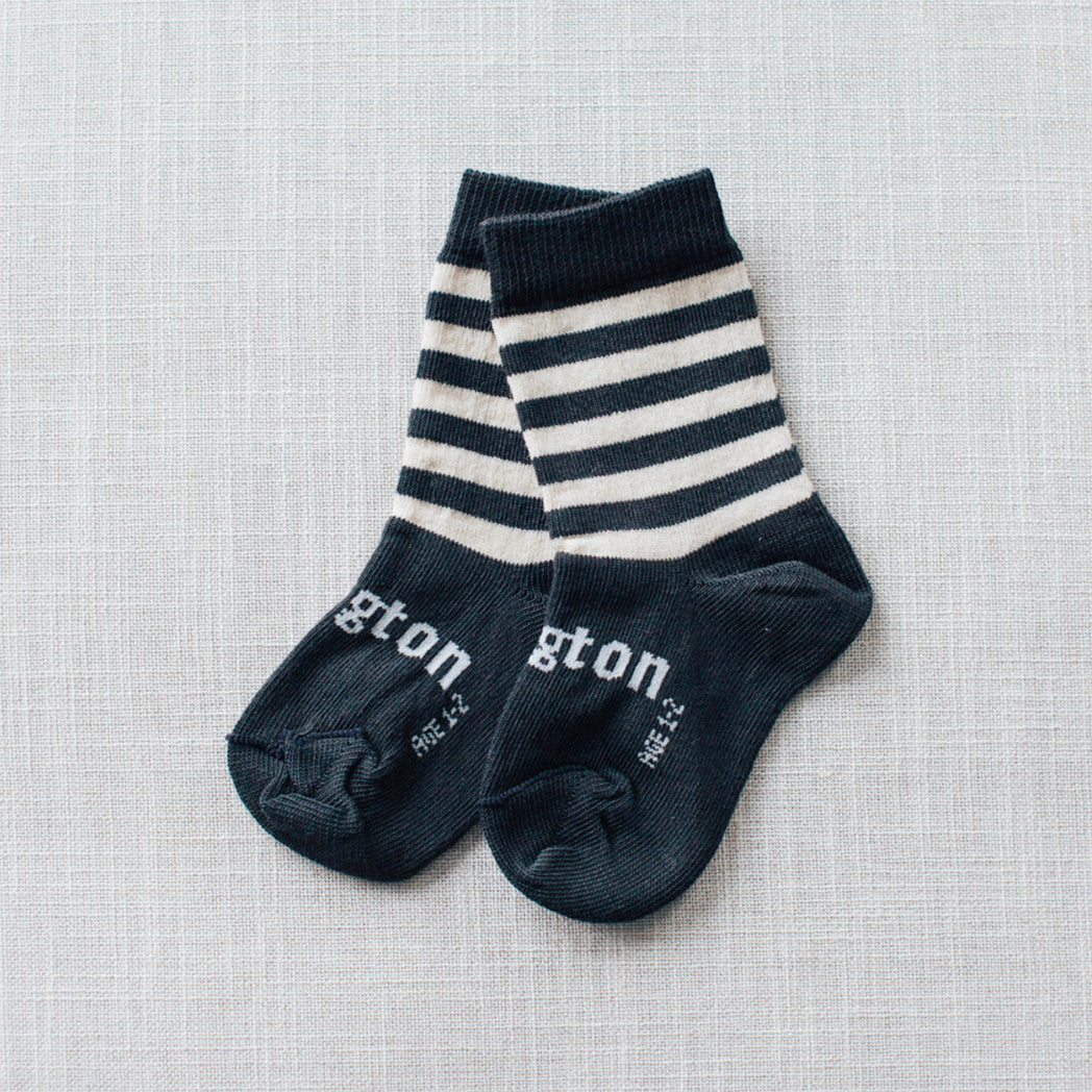 Baby Merino Wool Crew Socks | SLATE